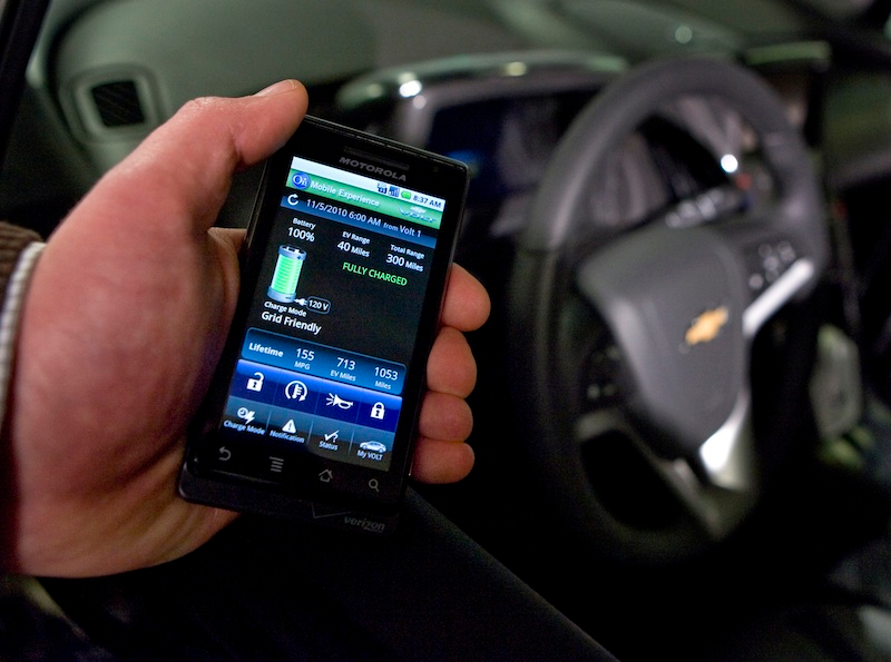 Illustration for article titled OnStar Phone App Officially Makes Chevy Volt The "Jesus Car"